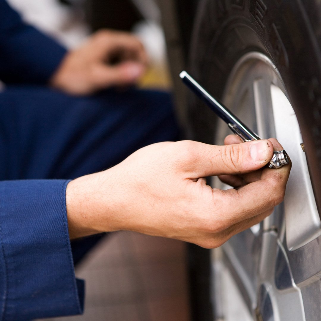 Check tire pressure