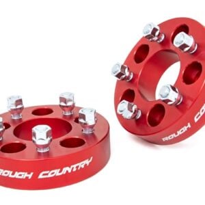 1.5 Inch Wheel Spacers| 5x4.5 | Red | Jeep Cherokee XJ/Comanche MJ/Wrangler TJ (Set of 2)