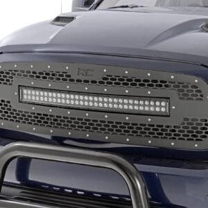 Mesh Grille | 30" Dual Row LED | Black | Ram 1500 2WD/4WD (2013-2018 & Classic)
