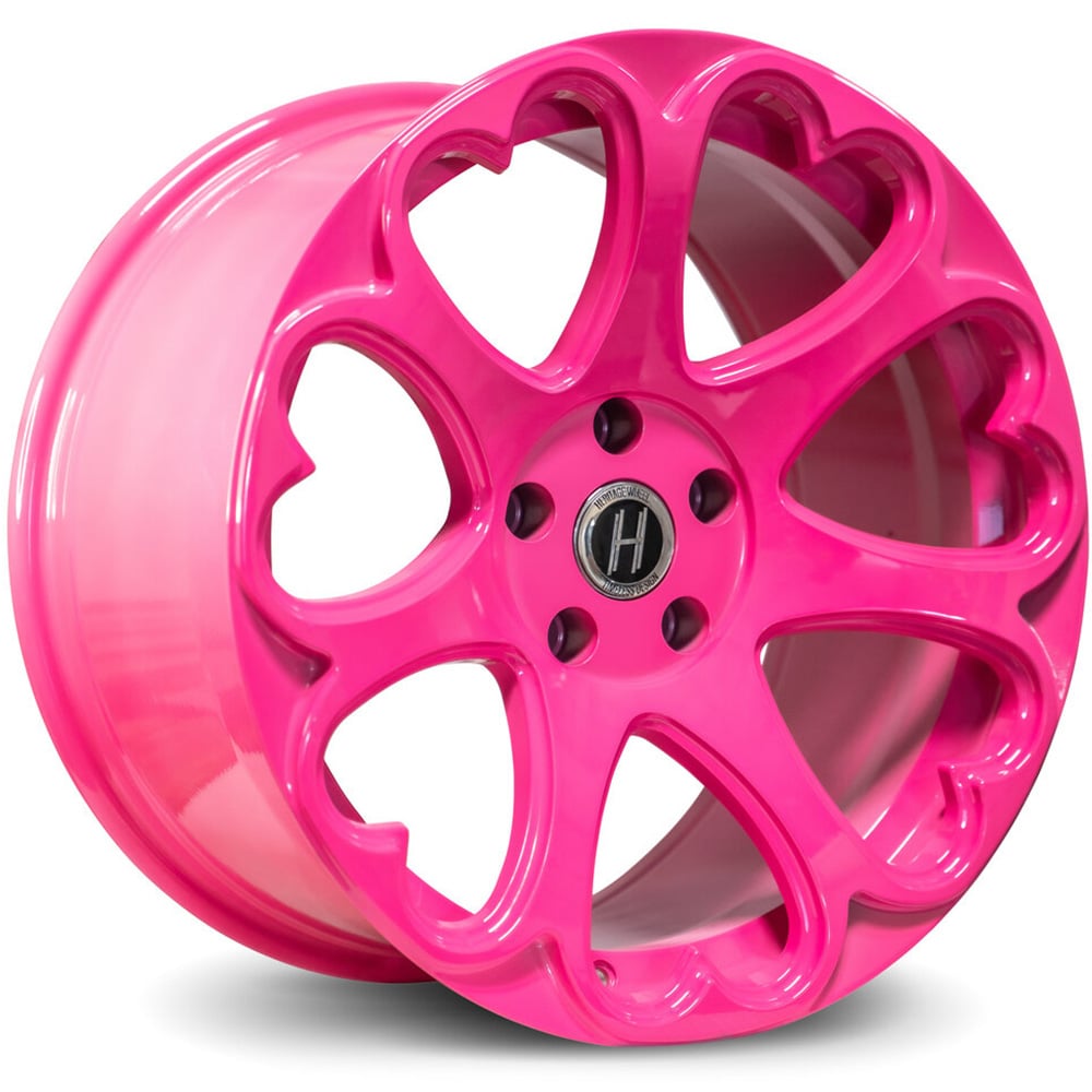 るー様♡ローマピンク Heritage Kokoro MonoC Pink Wheel 19x8.5 +35 5x4.5 | Off-Road Rim