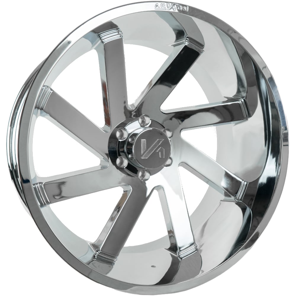 ARKON OFF-ROAD Lincoln Chrome Wheel 24x12 -51 8x6.5 - Off