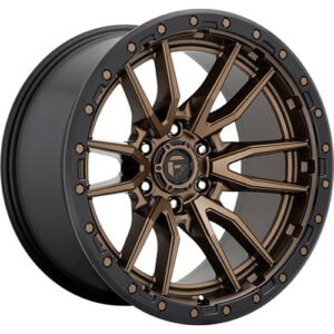 rebel6_bronzeblack_top Fuel Rebel 6 Bronze/Tan Wheel 18x9 +20 6x5.5