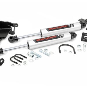 V2 Steering Stabilizer | Dual | 2.5-8 Inch Lift | Jeep Gladiator JT/Wrangler JL (18-24)