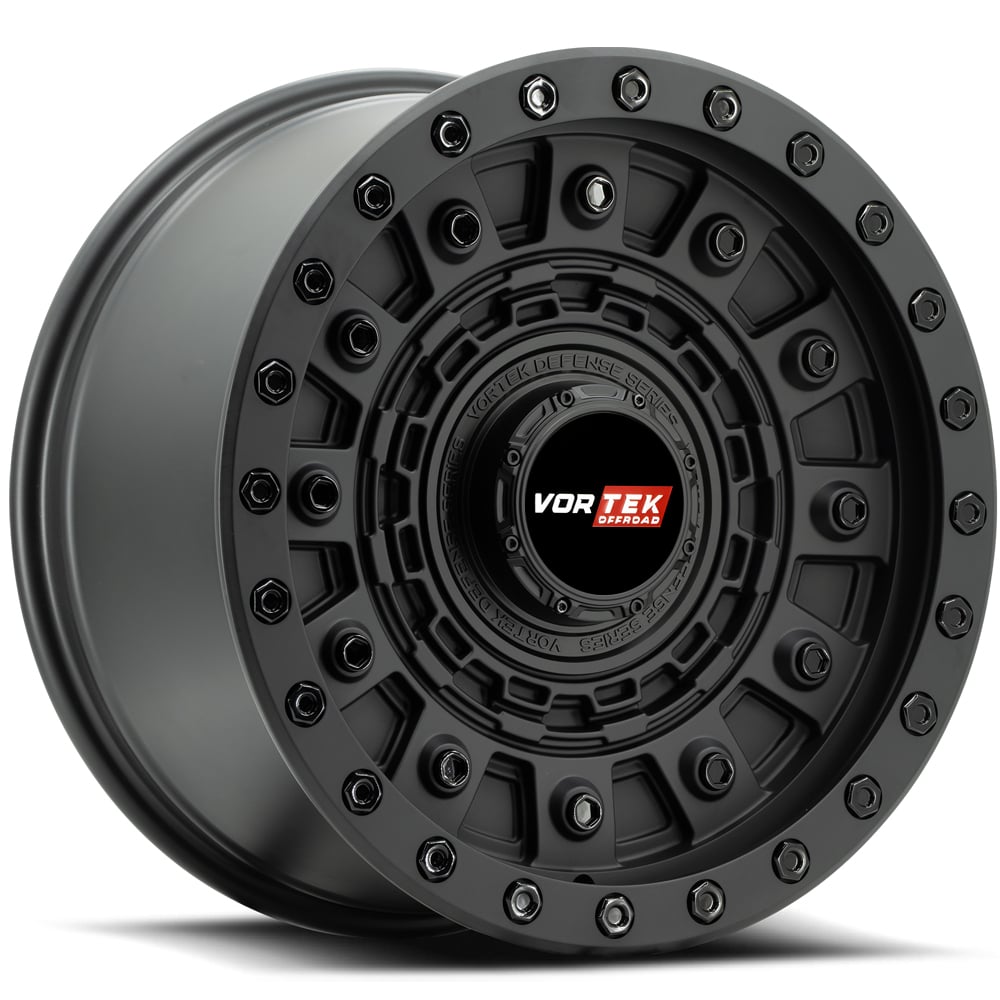 Vortek VRD-701 Black Wheel 17x9 +12 6x135 - Off-Road Rim Financing