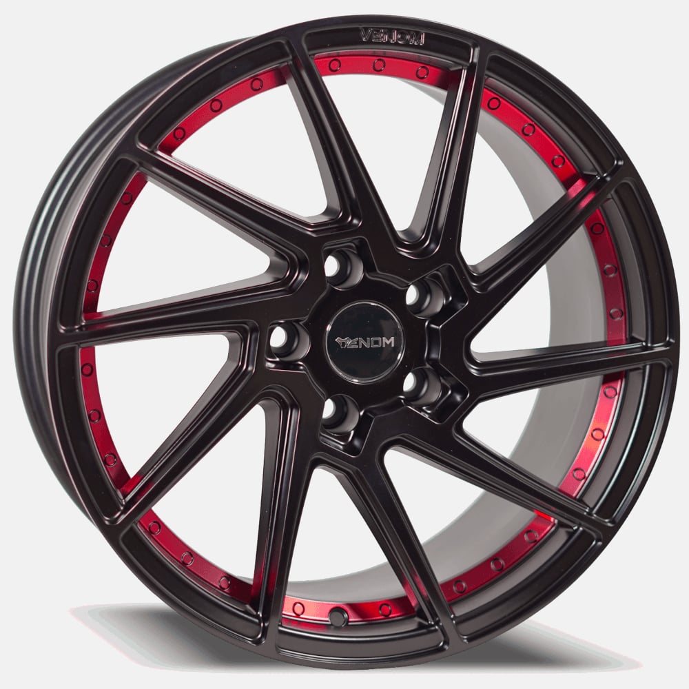 Venom 47 Black Wheel 18x8.5 +35 5x4.5 | Off-Road Rim Financing