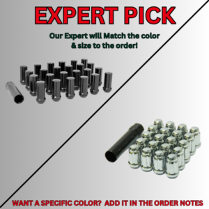 Matching Spline Lug Nuts