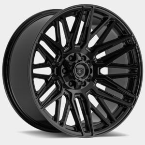 Gear Off-Road Edge Black Wheel 20x9 +18 6x135