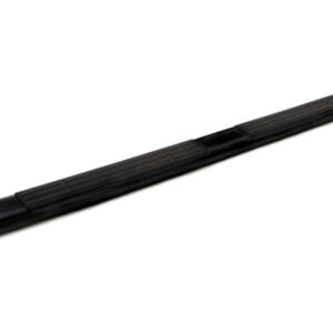 Lund 07-17 Chevy Silverado 1500 Crew Cab 6in. Oval Straight Black Nerf Bars - Black