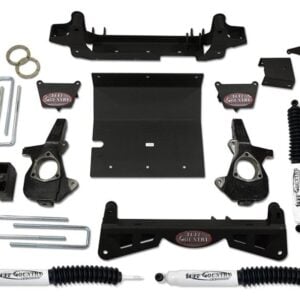Tuff Country 01-10 Chevy Silverado 2500HD 4x4 4in Lift Kit (w/3pc Sub Frame SX8000 Shocks)