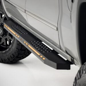 AC2 Running Boards | Amber/White | Crew Cab | Chevy/GMC 1500 (2007-2018)