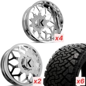 Dually 8x200 KG1 Forged Luxor + Venom Power Terra Hunter X/T